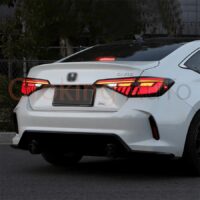 Đèn pha Honda Civic 2021 mẫu DK nguyên cụm sở hữu chip LED có tuổi thọ lên đến 15.000h