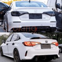 Độ đèn hậu Honda Civic 2021 mẫu DK nguyên cụm sở hữu chip LED có tuổi thọ lên đến 15.000h