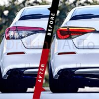 Đèn hậu Honda Civic 2021 mẫu GR nguyên cụm sở hữu thiết kế đẹp mắt - sang trọng cùng dãy màu nổi bật và sinh động.