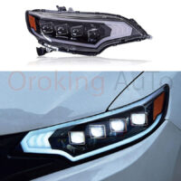 Đèn pha Honda Jazz 2016+ mẫu full led nguyên cụm khắc phục hạn chế của thiết kế nguyên bản