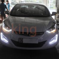 Độ đèn pha Hyundai Elantra 2011 - 2015 nguyên cụm tại OroKing Auto