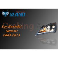 Độ đèn pha Hyundai Genesis 2009 - 2013 nguyên cụm tại OroKing Auto