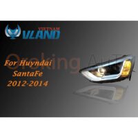 Độ đèn pha Hyundai Santafe 2012 - 2014 nguyên cụm tại OroKing Auto
