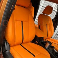 Ghế da Ford Ranger Stormtrak 2024 với thiết kế tinh tế nổi bật