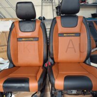 Đổi màu nội thất Ford Ranger Stormtrak 2024 giúp nâng tầm đẳng cấp cho xe