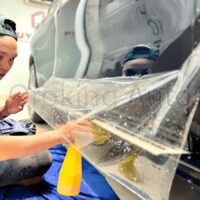 Dán phim PPF đèn ô tô chống xước