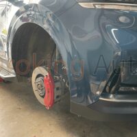 Lắp đặt ốp má phanh Brembo Kia Carnival