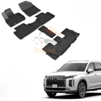 Thảm lót sàn Hyundai Palisade chính hãng 3D Kagu Maxpider