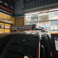 Cản chướng ngại vật bằng combo Baga mui xe Ford Everest 2023 - 2024 + 2 thanh ngang vô cùng tuyệt vời