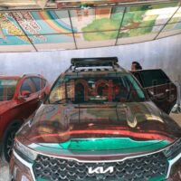 Combo Baga mui xe Kia Sorento + 2 thanh ngang tăng tạo độ thẩm mỹ, sang trọng cho xe