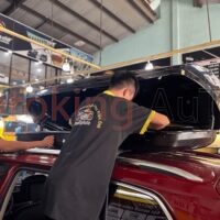 Cốp nóc phi thuyền Volkswagen Tiguan 700l chất lượng chắc chắn