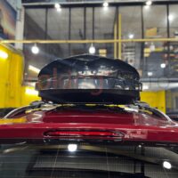 Nóc Volkswagen Tiguan được trang bị phụ kiện cốp