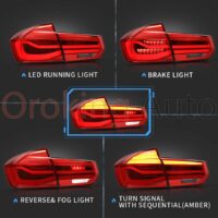 Đèn hậu BMW Series 3 2012 - 2015 nguyên cụm sở hữu thiết kế đẹp mắt - sang trọng cùng dãy màu nổi bật và sinh động.