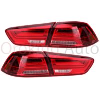Đèn hậu Mitsubishi Lancer 2008 - 2016 Mẫu Audi Q7 nguyên cụm sở hữu thiết kế đẹp mắt - sang trọng cùng dãy màu nổi bật và sinh động.