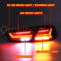 Đèn hậu Mitsubishi Lancer 2008 - 2016 Mẫu Audi Q7 nguyên cụm được nhập khẩu trực tiếp - đảm bảo nguồn gốc