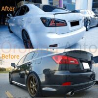 Đèn hậu Lexus IS250 2006 - 2012 4 cửa nguyên cụm sở hữu thiết kế đẹp mắt - sang trọng cùng dãy màu nổi bật và sinh động.