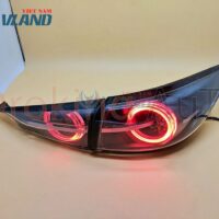Độ đèn hậu Mazda 3 2020 - 2021 mẫu Ferrari nguyên cụm sở hữu chip LED có tuổi thọ lên đến 15.000h