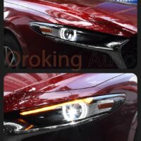 Độ đèn pha Mazda 3 2020 - 2021 mẫu bảng cao xinhan chạy nguyên cụm tại OroKing Auto