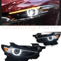 Đèn pha Mazda 3 2020 - 2021 mẫu bảng cao xinhan chạy nguyên cụm được nhập khẩu trực tiếp - đảm bảo nguồn gốc