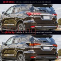Đèn hậu Toyota Fortuner 2017 - 2020 mẫu 03 nguyên cụm được nhập khẩu trực tiếp - đảm bảo nguồn gốc