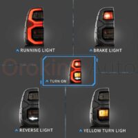 Đèn hậu Toyota Hilux 2015 - 2020 mẫu 2021 nguyên cụm được nhập khẩu trực tiếp - đảm bảo nguồn gốc