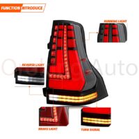 Đèn hậu Toyota Prado 2015+ mẫu JY nguyên cụm tại OroKing Auto