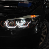 Ánh sáng led của đèn pha BMW E90 2009 - 2012 mẫu 02 nguyên cụm với hiệu suất mạnh mẽ
