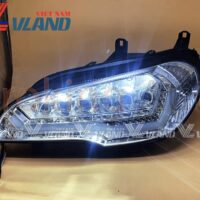 Độ đèn pha BMW X5 2007 - 2011 mẫu full led nguyên cụm tại OroKing Auto