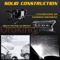 Đèn pha Ford Ranger 2015+ mẫu Vland nguyên cụm sẽ làm thay đổi kết cấu nguyên bản của ô tô