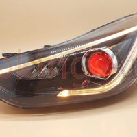 Đèn pha Hyundai Elantra 2010 - 2014 mẫu 2 nguyên cụm khắc phục hạn chế của thiết kế nguyên bản