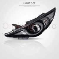 Độ đèn pha Hyundai Sonata 2008 - 2013 nguyên cụm tại OroKing Auto