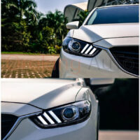 Đèn pha Mazda 6 2015 - 2016 All New mẫu Mustang nguyên cụm khắc phục hạn chế của thiết kế nguyên bản