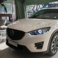 Độ đèn pha Mazda CX5 2015 mẫu 2016 nguyên cụm tại OroKing Auto