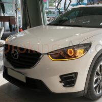 Đèn pha Mazda CX5 2015 mẫu 2016 nguyên cụm khắc phục hạn chế của thiết kế nguyên bản