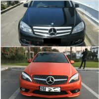 Đèn pha Mercedes C200 2008 - 2010 nguyên cụm được nhập khẩu trực tiếp - đảm bảo nguồn gốc
