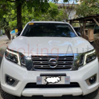 Độ đèn pha Nissan Navara 2015 - 2019 mẫu hai gương cầu nguyên cụm tại OroKing Auto