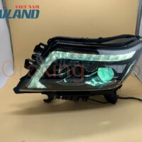 Đèn pha Nissan Navara 2015 - 2019 mẫu hai gương cầu nguyên cụm khắc phục hạn chế của thiết kế nguyên bản