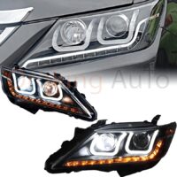 Cụm đèn pha Toyota Camry 2012 - 2015 mẫu 2U nguyên cụm