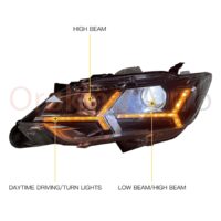 Đèn pha Toyota Camry 2015 - 2018 Mẫu TT nguyên cụm được nhập khẩu trực tiếp - đảm bảo nguồn gốc