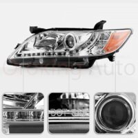 Đèn pha Toyota Camry 2007 - 2009 nhập Mỹ nguyên cụm khắc phục hạn chế của thiết kế nguyên bản