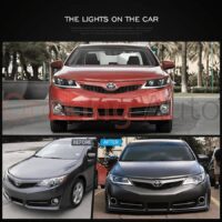 Đèn pha Toyota Camry nhập Mỹ 2012 - 2014 nguyên cụm khắc phục hạn chế của thiết kế nguyên bản