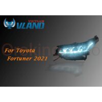 Độ đèn pha Toyota Fortuner 2021 mẫu bảng cao nguyên cụm tại OroKing Auto