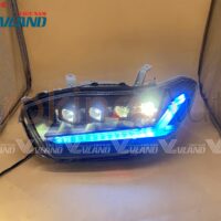 Độ đèn pha Toyota Highlander 2010 mẫu full led nguyên cụm tại OroKing Auto