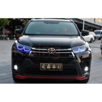 Đèn pha Toyota Highlander 2015 - 2018 mẫu BMW nguyên cụm khắc phục hạn chế của thiết kế nguyên bản
