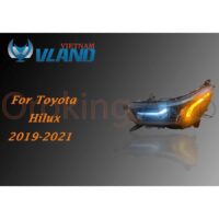 Độ đèn pha Toyota Hilux 2019 - 2021 lên bảng cao nguyên cụm tại OroKing Auto