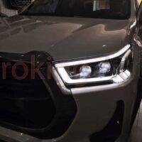 Đèn pha Toyota Hilux 2019+ mẫu 2 bi nguyên cụm khắc phục hạn chế của thiết kế nguyên bản