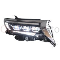 Độ đèn pha Toyota Prado 2017 - 2018 mẫu full led nguyên cụm tại OroKing Auto