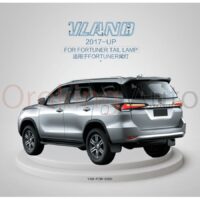 Đèn hậu Toyota Fortuner 2017 mẫu Lexus nguyên cụm sở hữu thiết kế đẹp mắt - sang trọng cùng dãy màu nổi bật và sinh động.