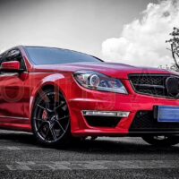 Lưới tản nhiệt đặc trưng Mercedes C63 AMG