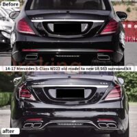 Lưới tản nhiệt đặc trưng Mercedes S63 AMG 2018